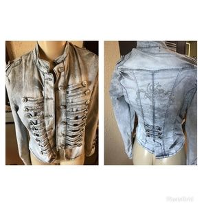 MARITHE FRANCOIS GIRBAUD JEAN JACKET L
